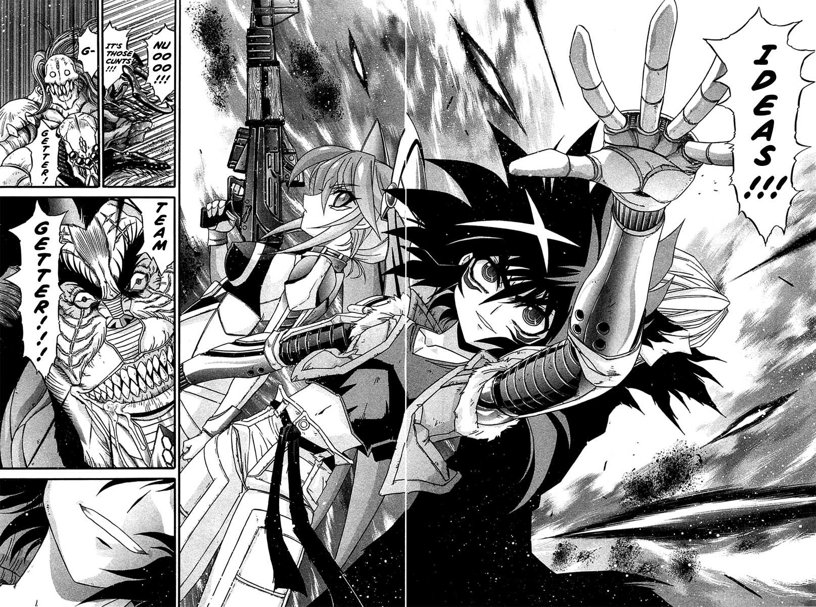 Apocrypha Getter Robo Darkness Chapter 1 page 23 - Chapter 1: A Gluttonous New World