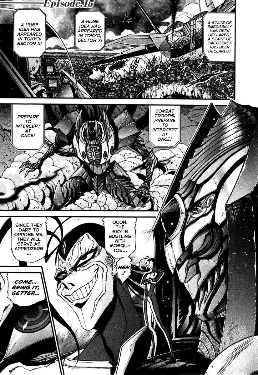 Apocrypha Getter Robo Darkness Chapter 15 page 1 - Chapter 15: Hayato 7