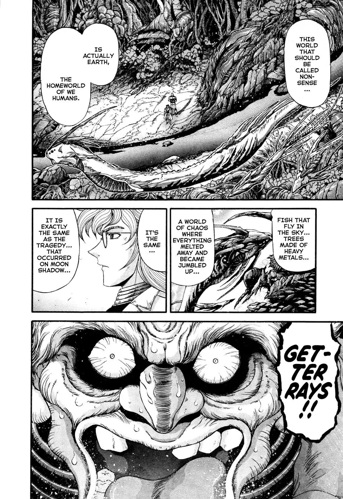 Apocrypha Getter Robo Darkness Chapter 17.5 page 10 - Chapter 17.5: Chance Meeting​ In A Dead Land