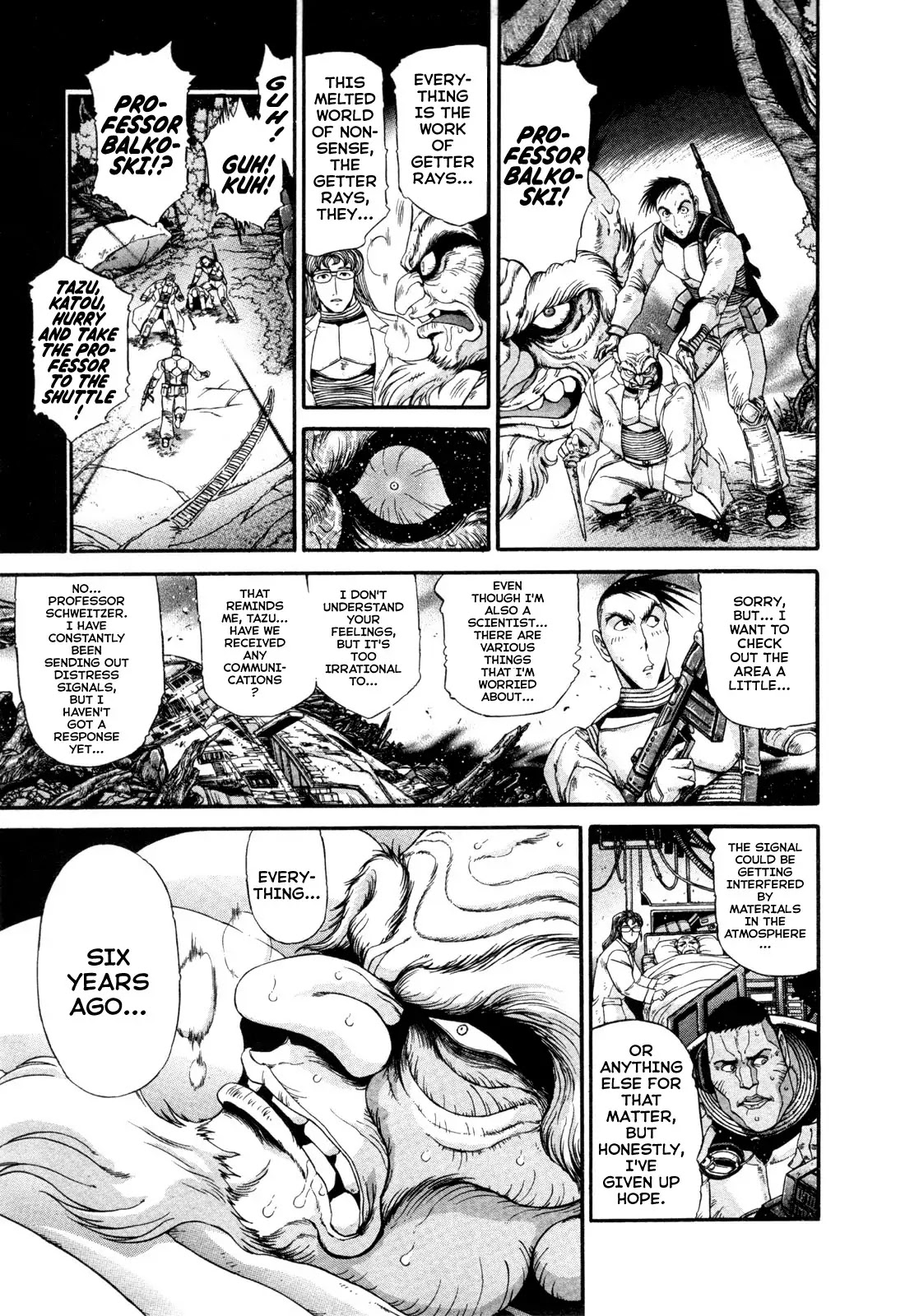 Apocrypha Getter Robo Darkness Chapter 17.5 page 11 - Chapter 17.5: Chance Meeting​ In A Dead Land
