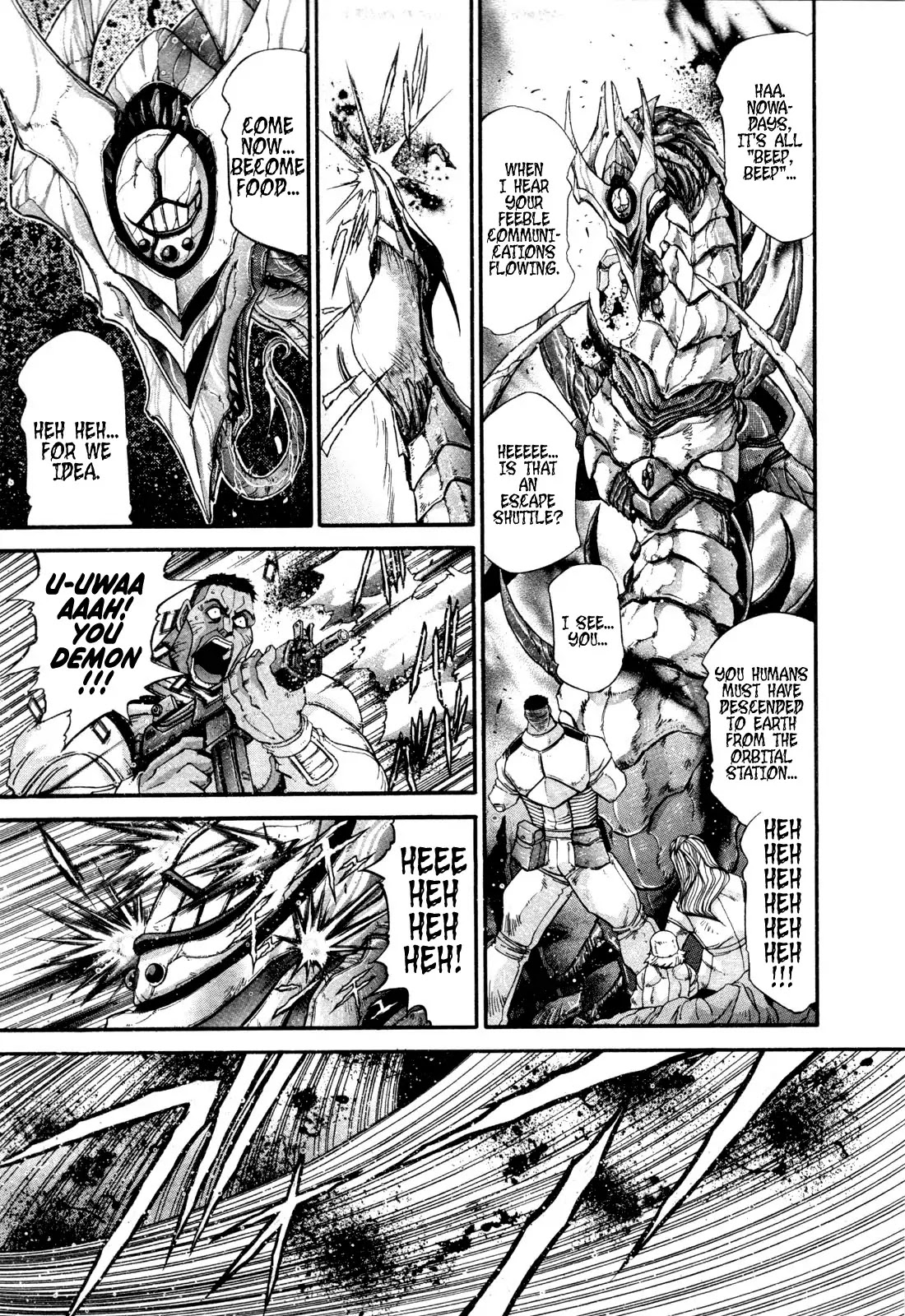 Apocrypha Getter Robo Darkness Chapter 17.5 page 15 - Chapter 17.5: Chance Meeting​ In A Dead Land
