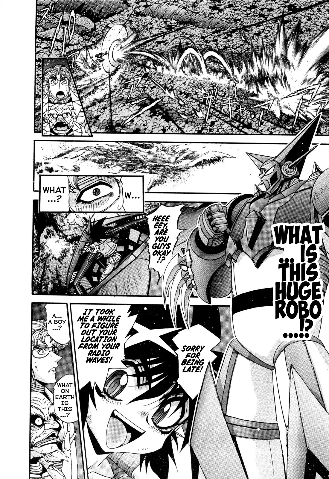 Apocrypha Getter Robo Darkness Chapter 17.5 page 19 - Chapter 17.5: Chance Meeting​ In A Dead Land