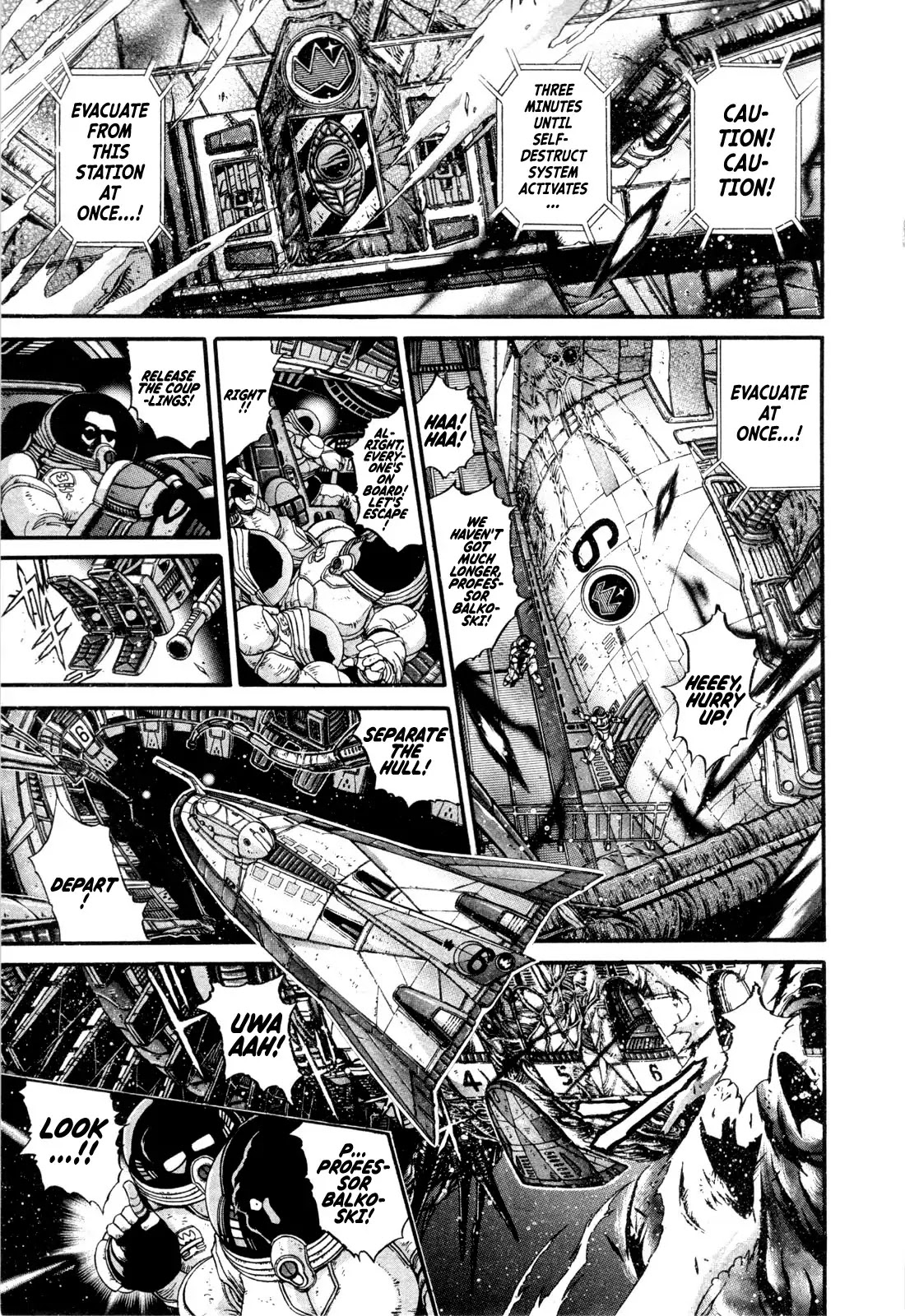 Apocrypha Getter Robo Darkness Chapter 17.5 page 6 - Chapter 17.5: Chance Meeting​ In A Dead Land