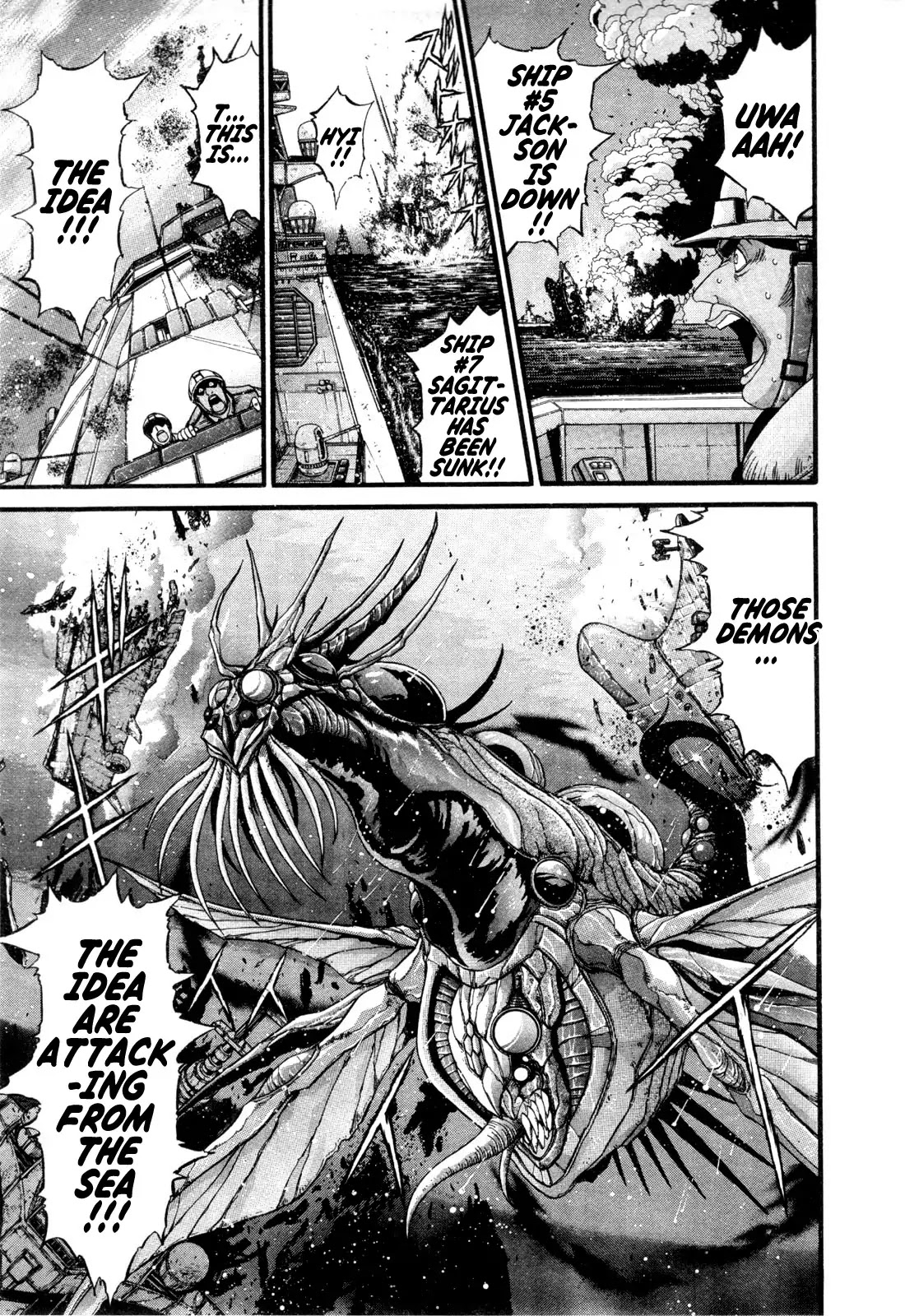 Apocrypha Getter Robo Darkness Chapter 18 page 14 - Chapter 18: Tatsuhito and Musashi #1