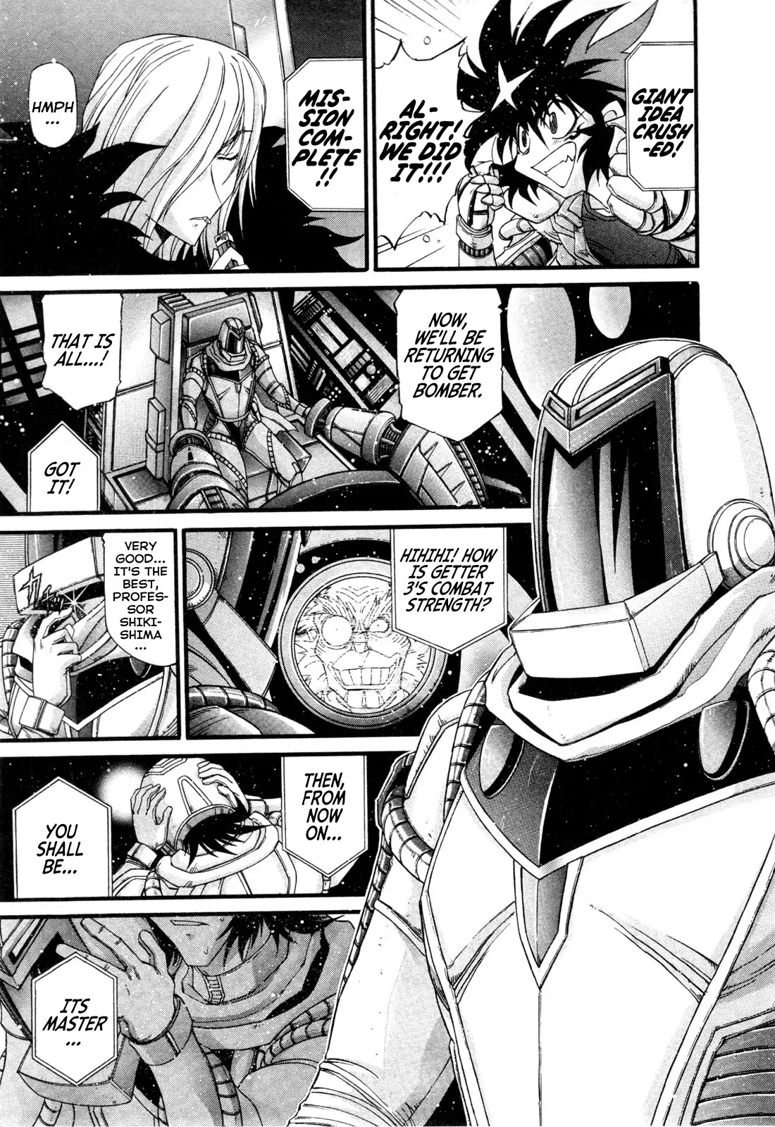 Apocrypha Getter Robo Darkness Chapter 18 page 22 - Chapter 18: Tatsuhito and Musashi #1