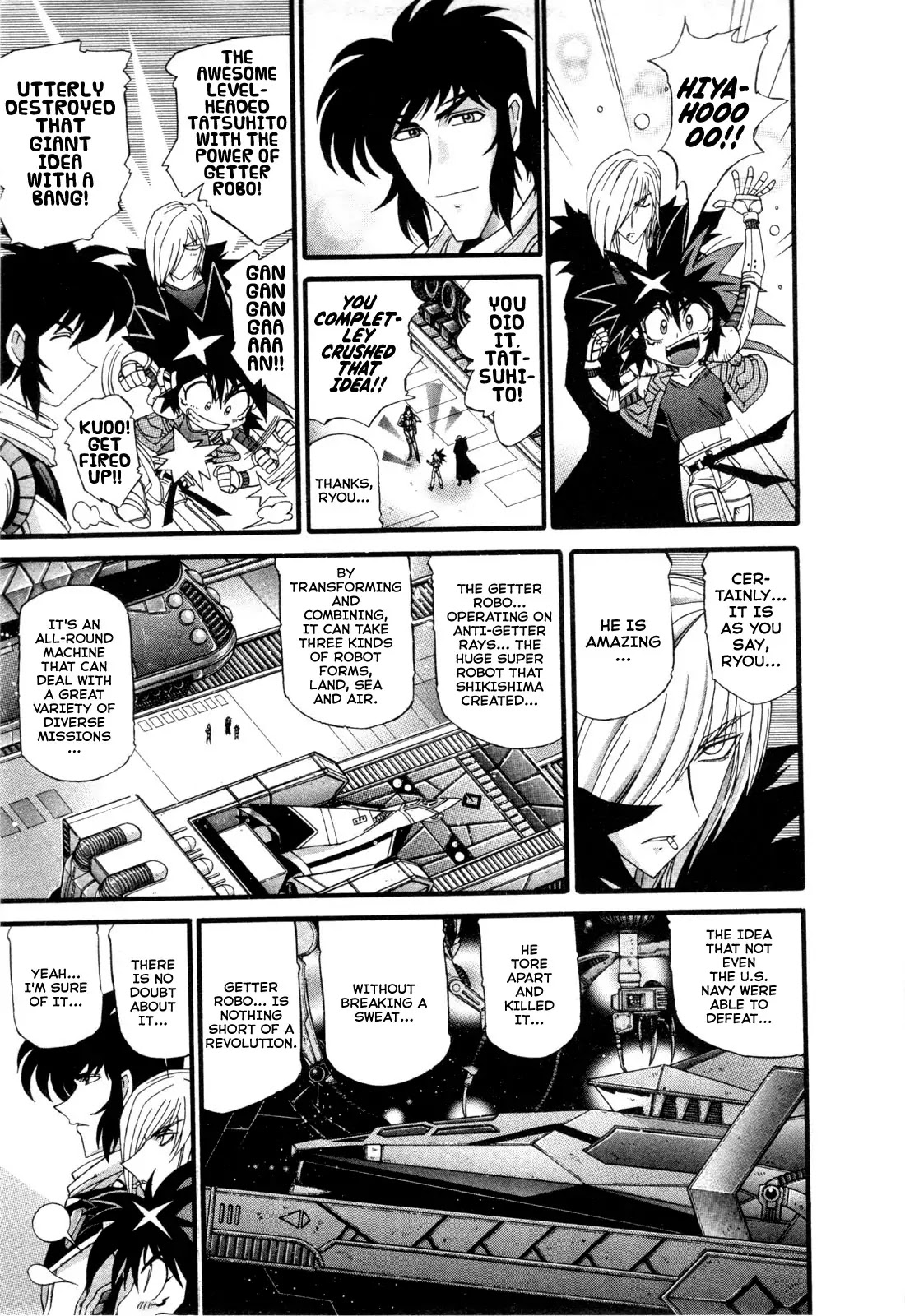 Apocrypha Getter Robo Darkness Chapter 19 page 4 - Chapter 19: Tatsuhito and Musashi #2