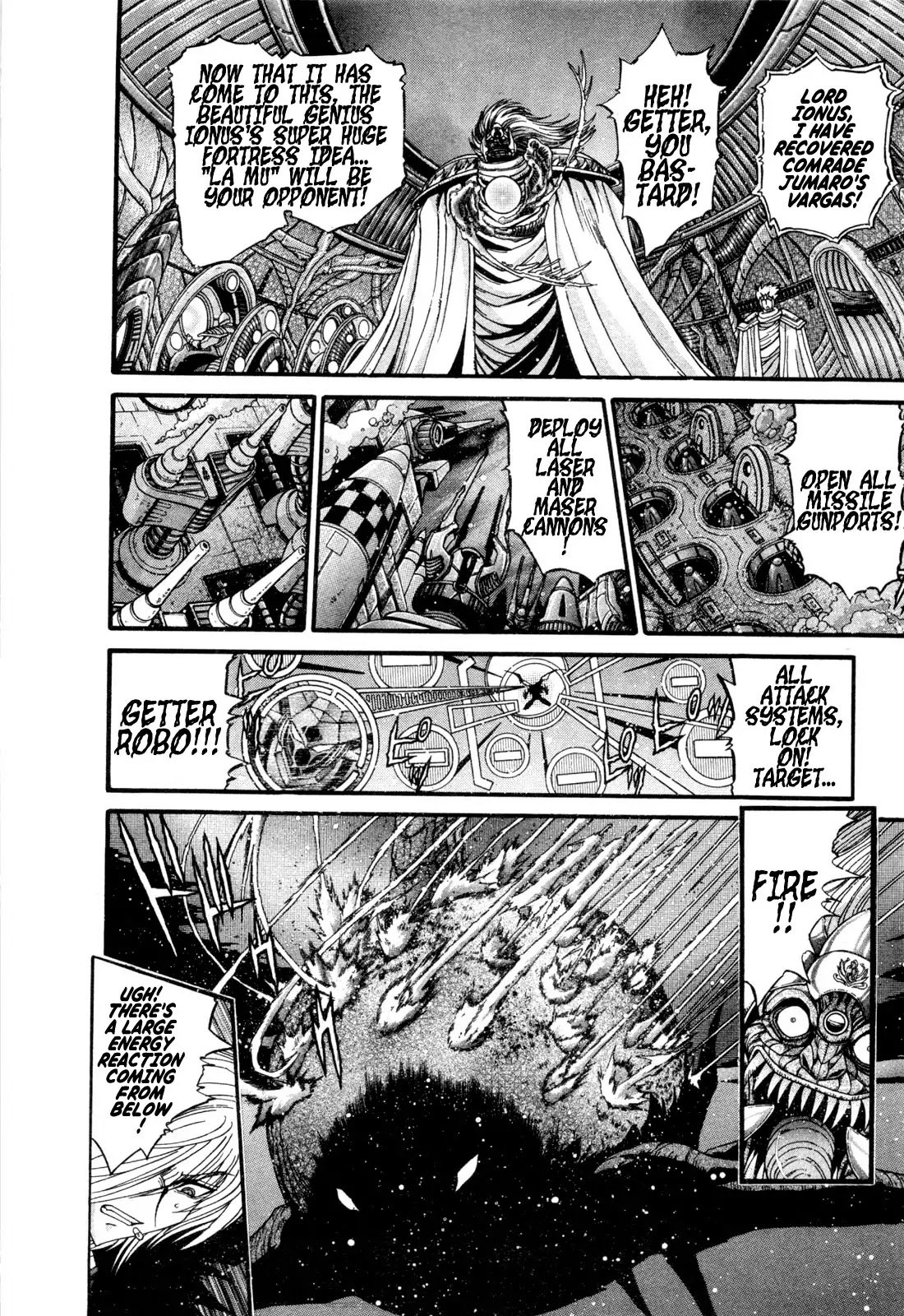 Apocrypha Getter Robo Darkness Chapter 20 page 14 - Chapter 20: Tatsuhito and Musashi #3