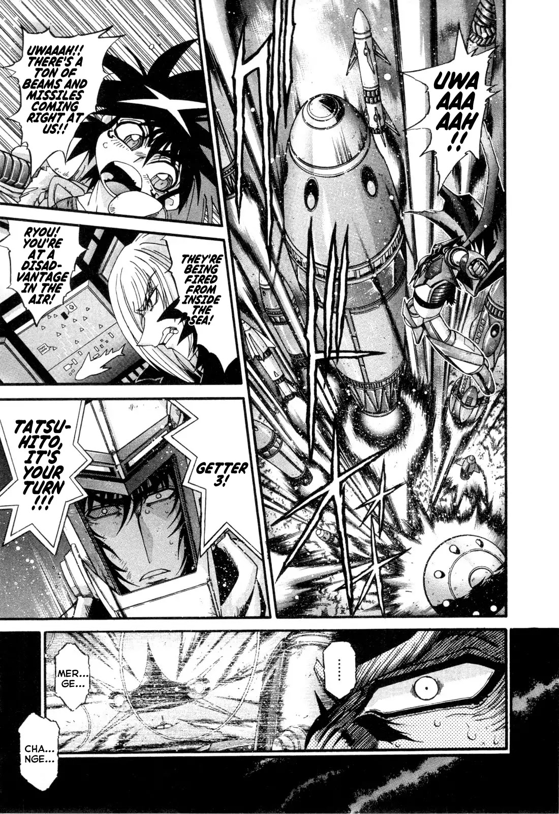 Apocrypha Getter Robo Darkness Chapter 20 page 15 - Chapter 20: Tatsuhito and Musashi #3