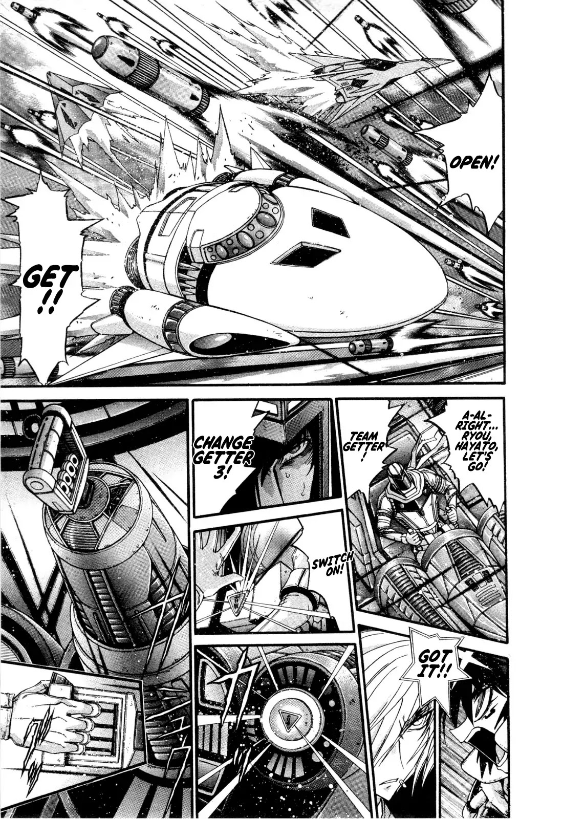 Apocrypha Getter Robo Darkness Chapter 20 page 17 - Chapter 20: Tatsuhito and Musashi #3
