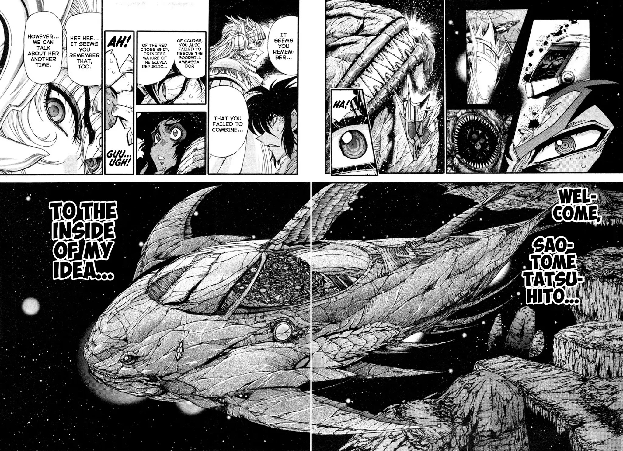 Apocrypha Getter Robo Darkness Chapter 21 page 4 - Chapter 21: Tatsuhito and Musashi #4