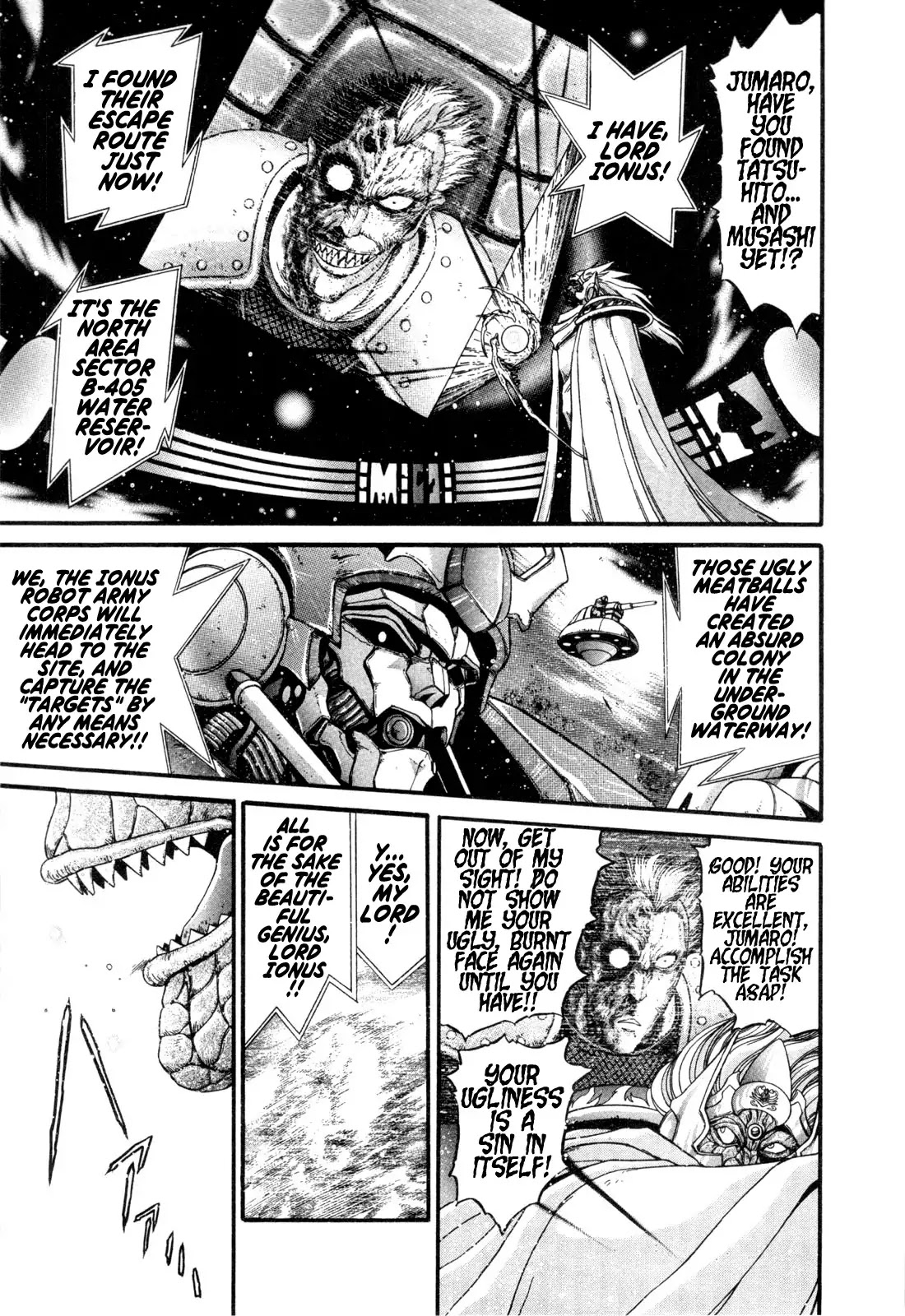 Apocrypha Getter Robo Darkness Chapter 22 page 15 - Chapter 22: Tatsuhito and Musashi #5