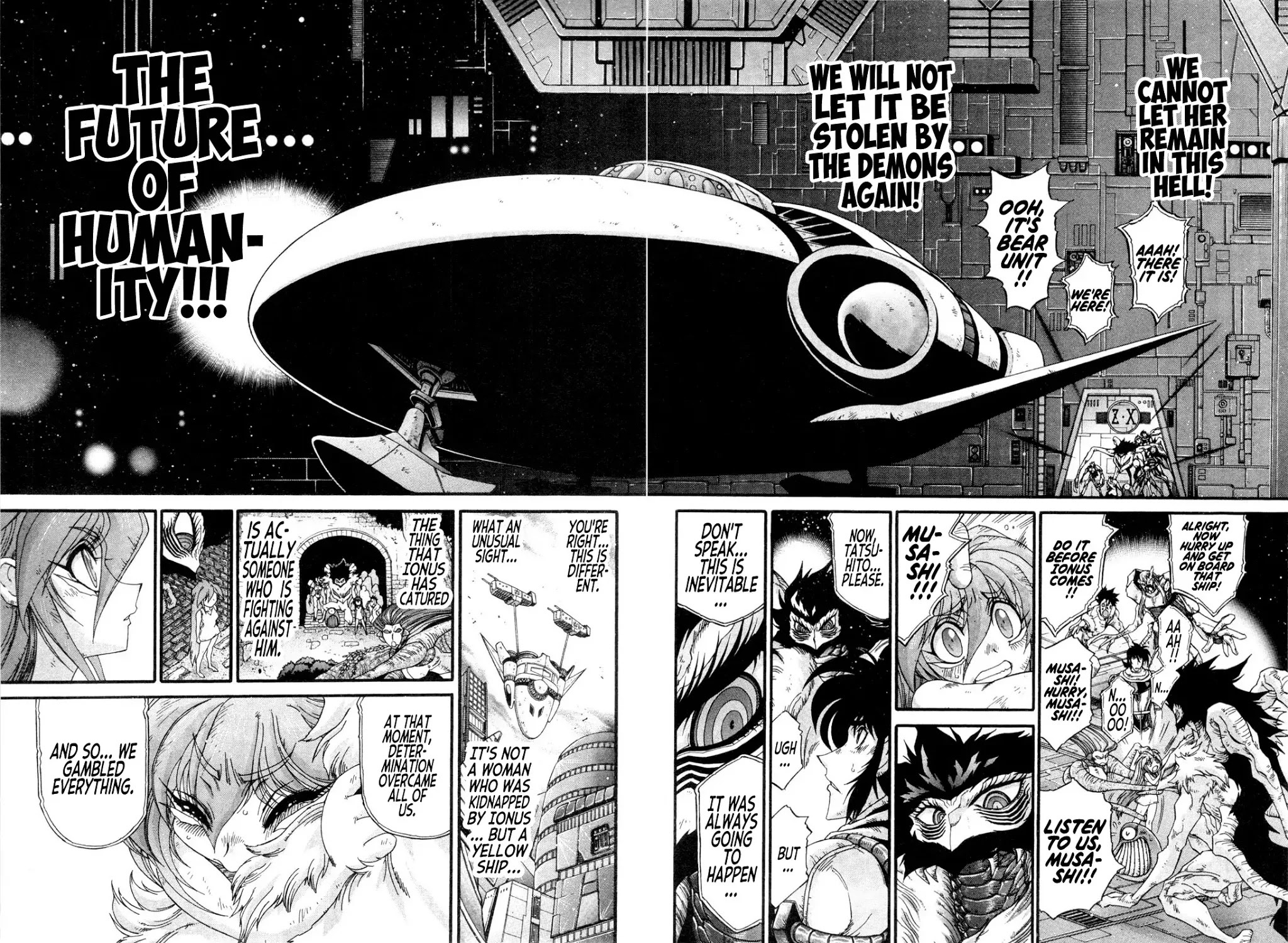 Apocrypha Getter Robo Darkness Chapter 23 page 10 - Chapter 23: Tatsuhito and Musashi #6