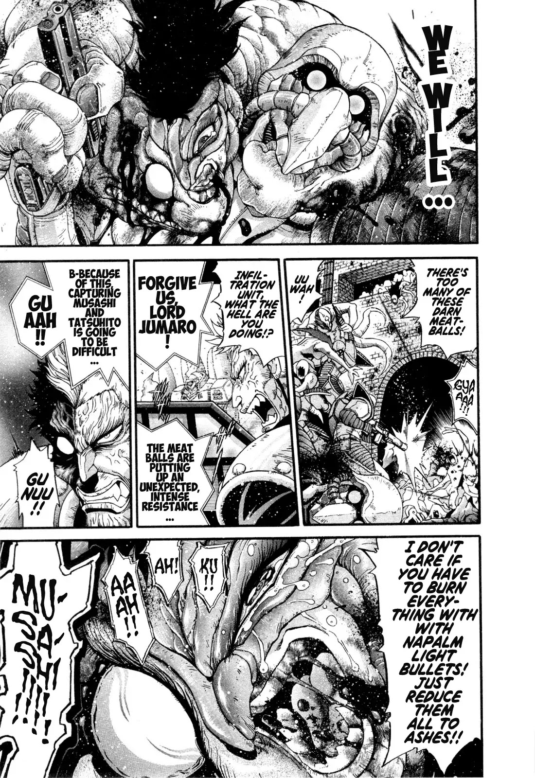 Apocrypha Getter Robo Darkness Chapter 23 page 7 - Chapter 23: Tatsuhito and Musashi #6
