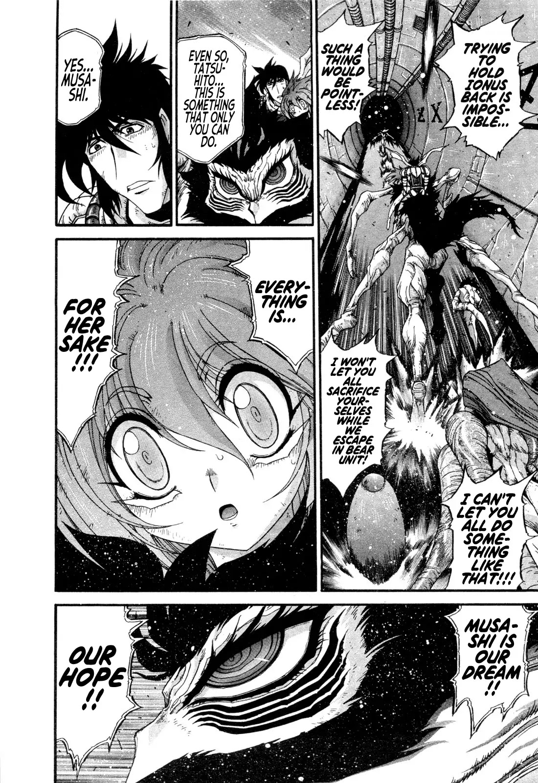 Apocrypha Getter Robo Darkness Chapter 23 page 8 - Chapter 23: Tatsuhito and Musashi #6