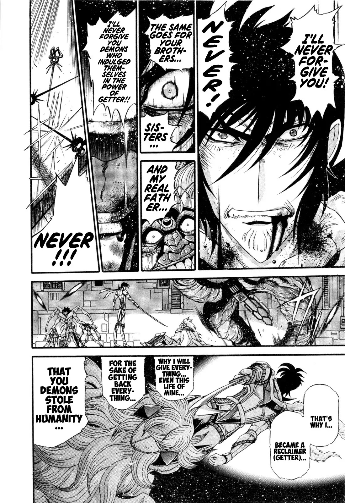 Apocrypha Getter Robo Darkness Chapter 24 page 21 - Chapter 24: Tatsuhito and Musashi #7
