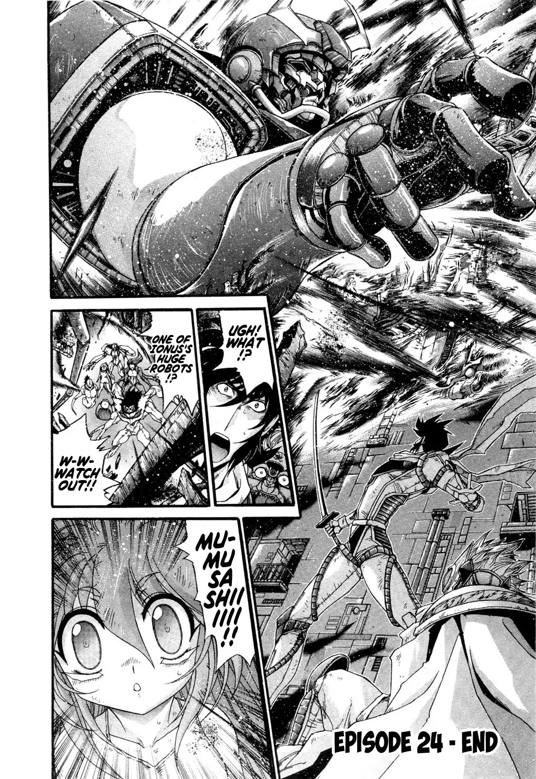 Apocrypha Getter Robo Darkness Chapter 24 page 23 - Chapter 24: Tatsuhito and Musashi #7
