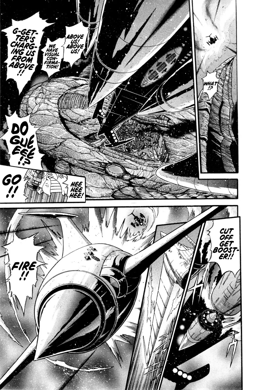 Apocrypha Getter Robo Darkness Chapter 24 page 8 - Chapter 24: Tatsuhito and Musashi #7