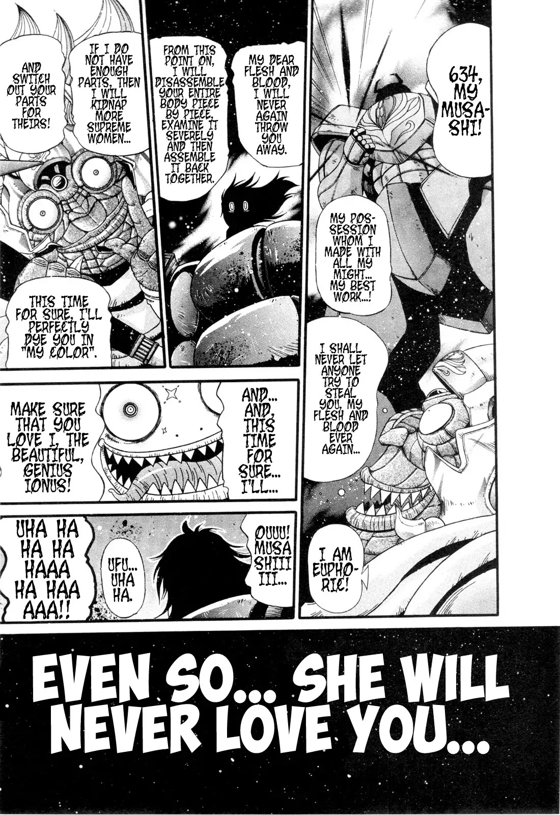 Apocrypha Getter Robo Darkness Chapter 25 page 20 - Chapter 25: Tatsuhito and Musashi #8