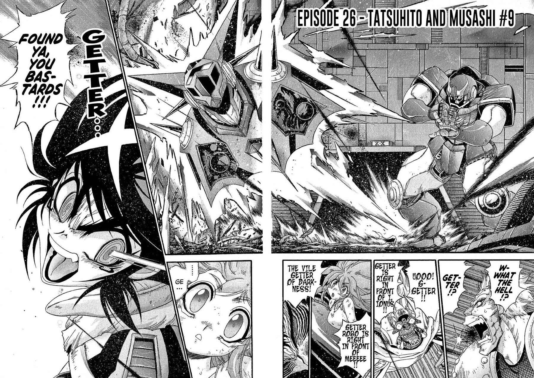Apocrypha Getter Robo Darkness Chapter 26 page 10 - Chapter 26: Tatsuhito and Musashi #9
