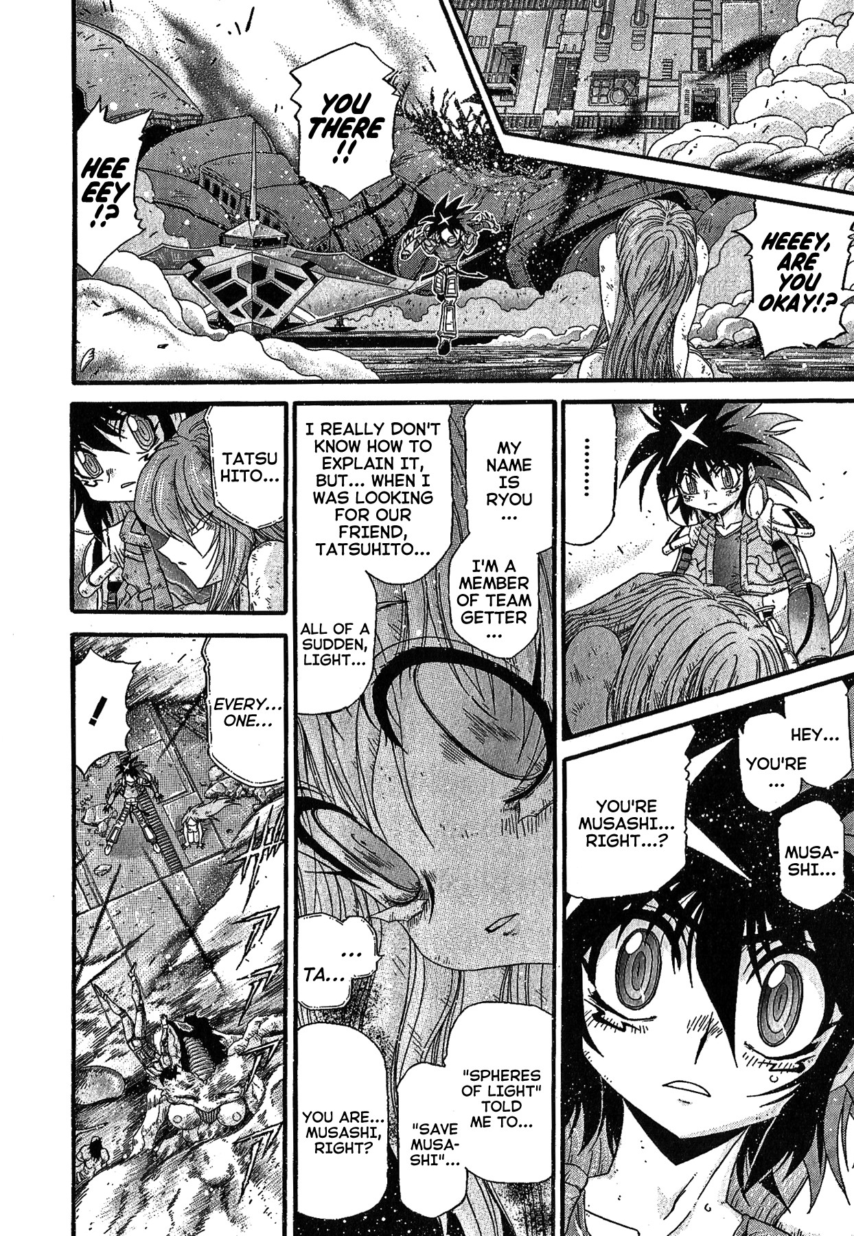 Apocrypha Getter Robo Darkness Chapter 26 page 17 - Chapter 26: Tatsuhito and Musashi #9