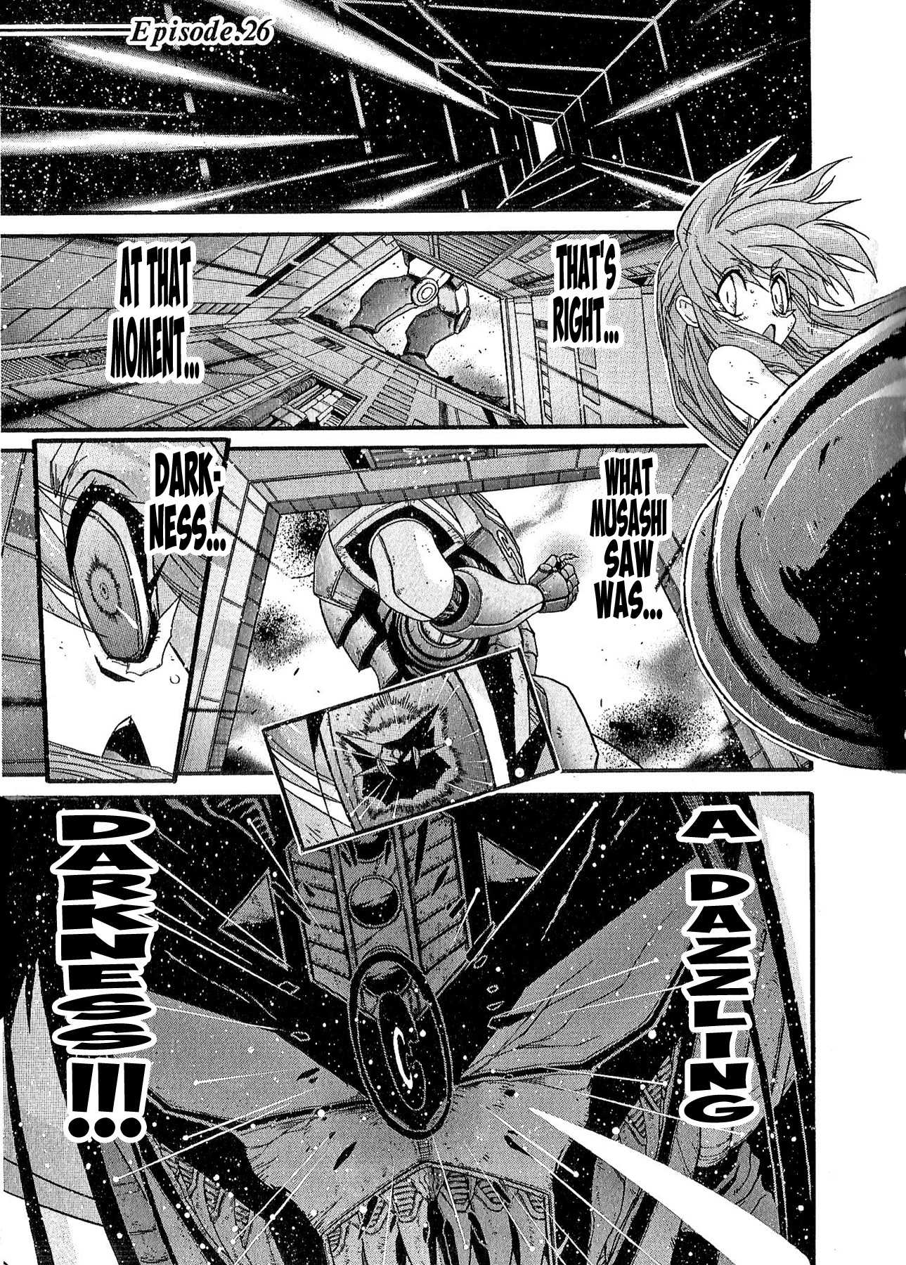 Apocrypha Getter Robo Darkness Chapter 26 page 9 - Chapter 26: Tatsuhito and Musashi #9