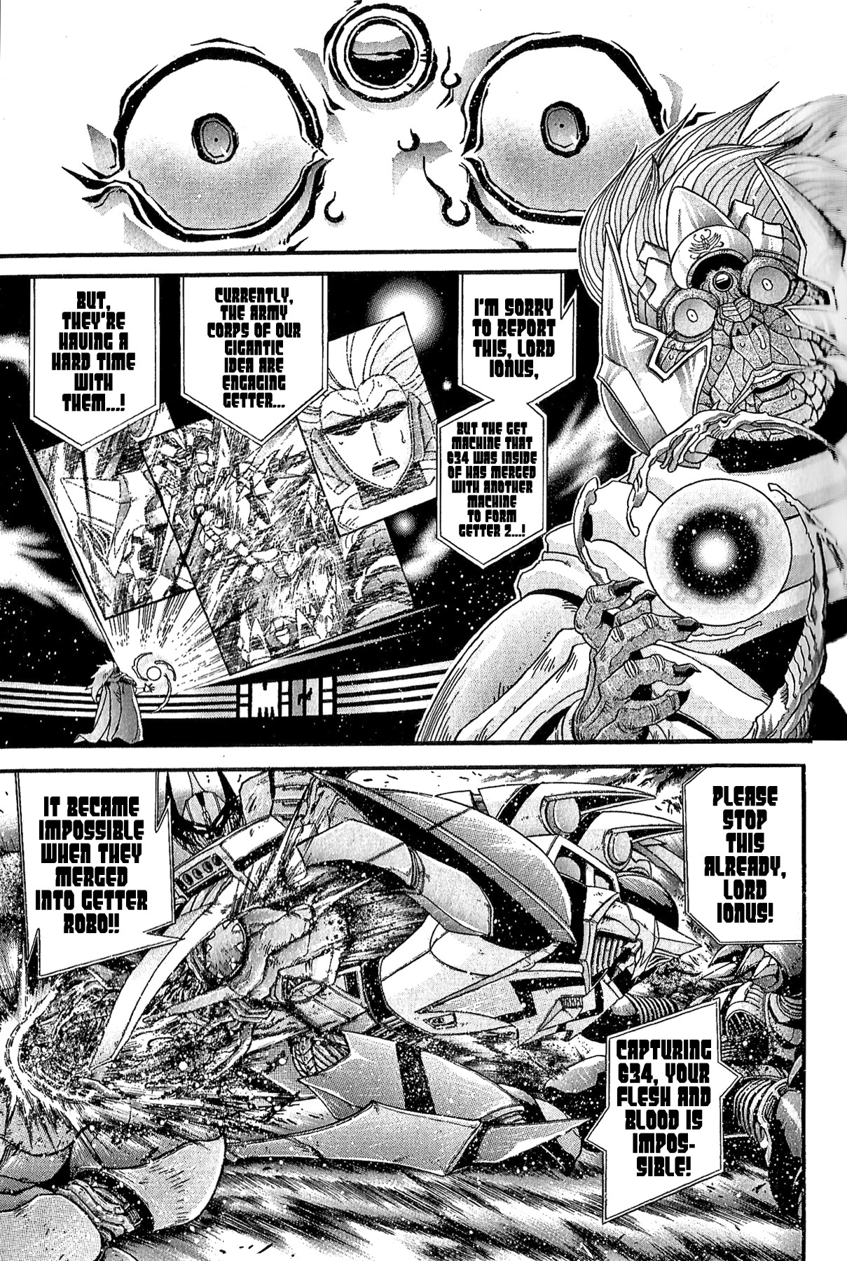 Apocrypha Getter Robo Darkness Chapter 27 page 13 - Chapter 27: Tatsuhito and Musashi #10