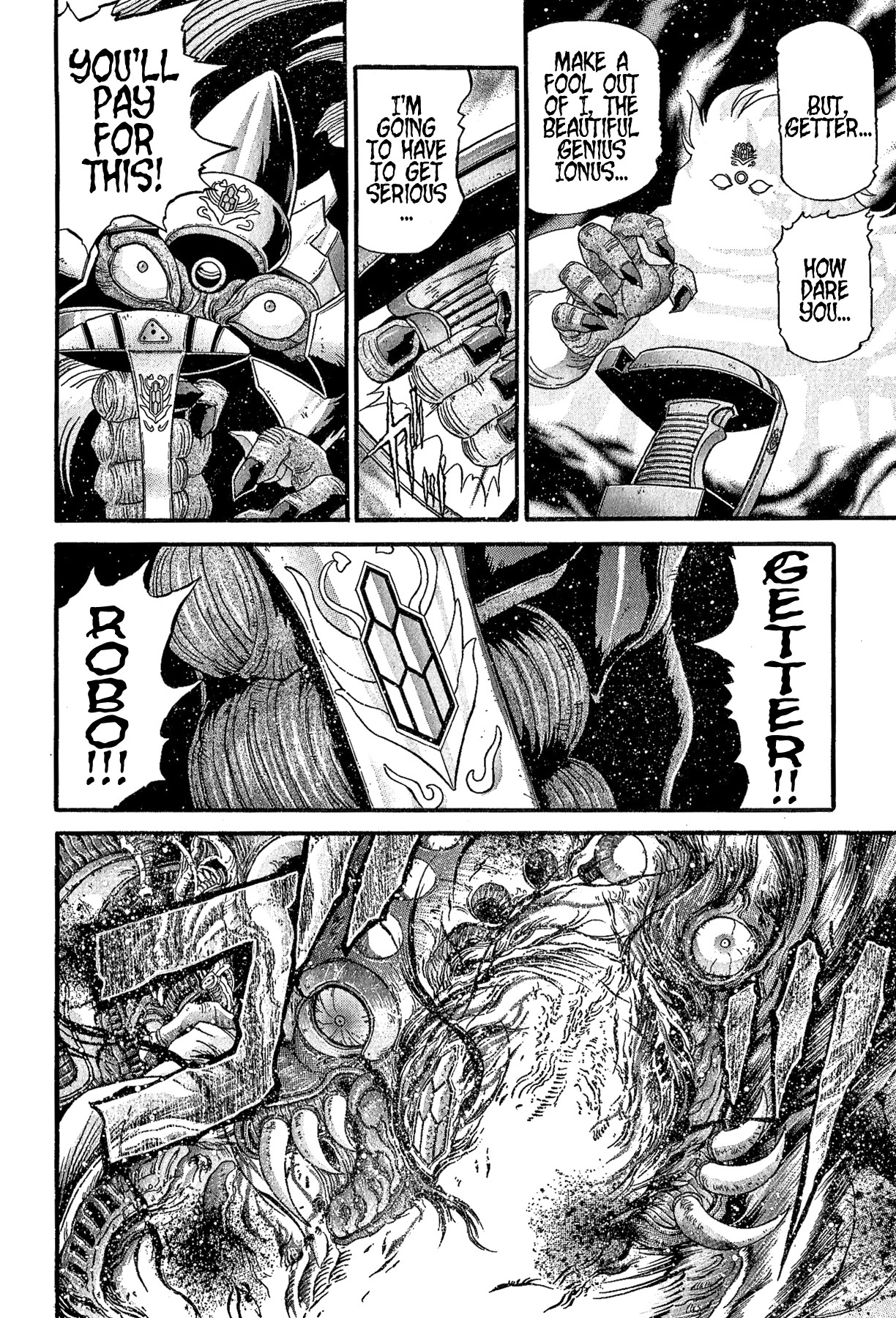 Apocrypha Getter Robo Darkness Chapter 27 page 16 - Chapter 27: Tatsuhito and Musashi #10