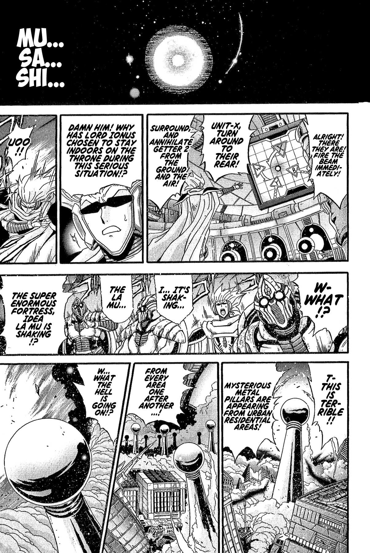Apocrypha Getter Robo Darkness Chapter 27 page 19 - Chapter 27: Tatsuhito and Musashi #10