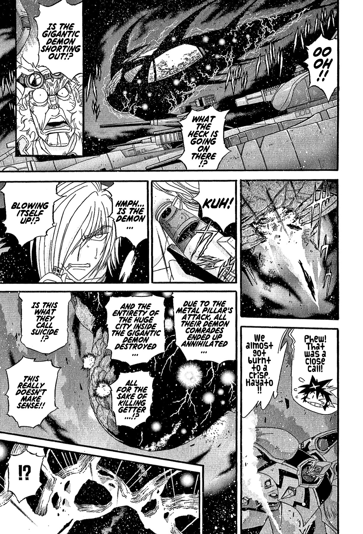 Apocrypha Getter Robo Darkness Chapter 27 page 24 - Chapter 27: Tatsuhito and Musashi #10