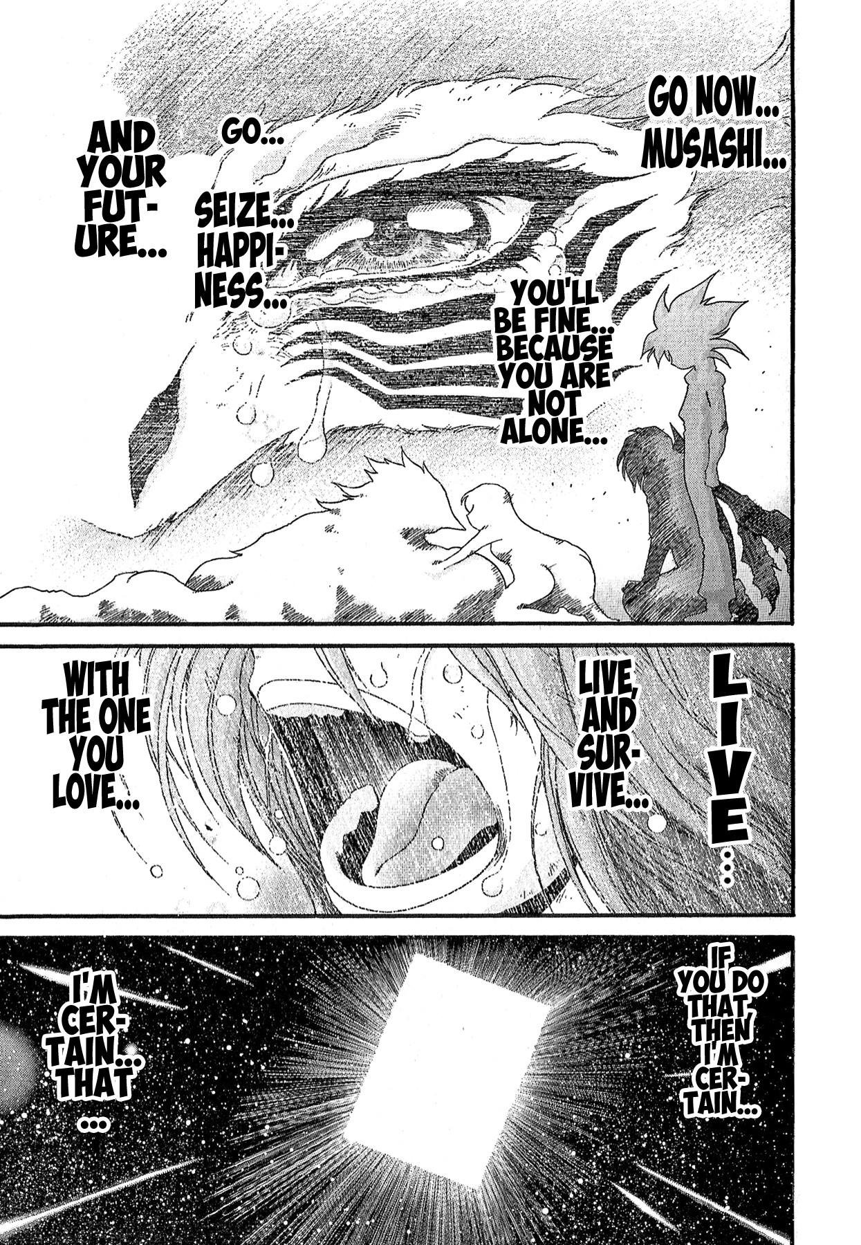 Apocrypha Getter Robo Darkness Chapter 27 page 3 - Chapter 27: Tatsuhito and Musashi #10