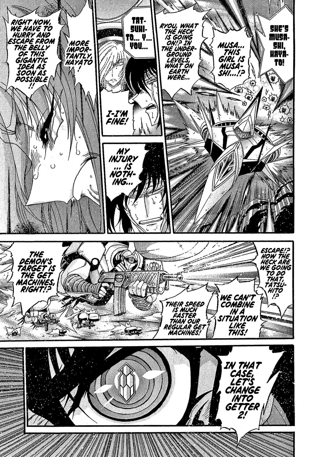 Apocrypha Getter Robo Darkness Chapter 27 page 7 - Chapter 27: Tatsuhito and Musashi #10