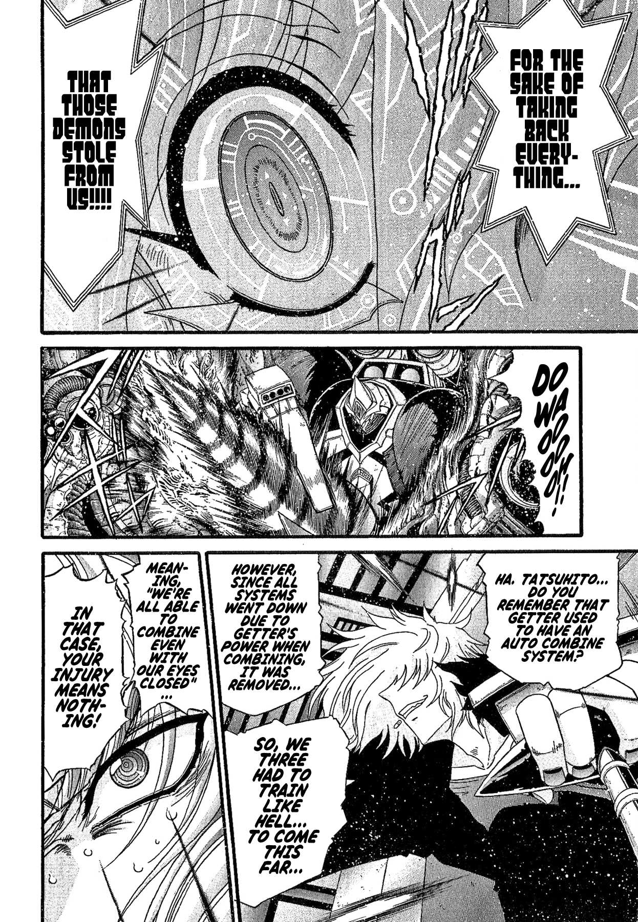 Apocrypha Getter Robo Darkness Chapter 28 page 13 - Chapter 28: Tatsuhito and Musashi #11