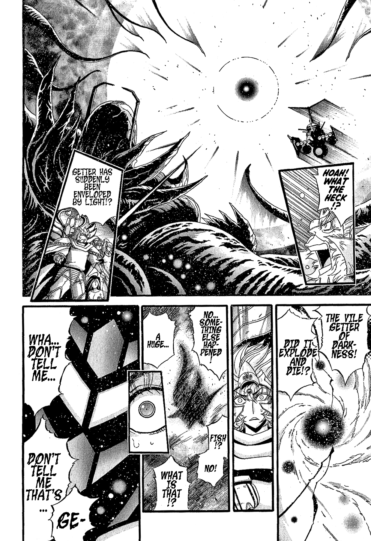 Apocrypha Getter Robo Darkness Chapter 28 page 23 - Chapter 28: Tatsuhito and Musashi #11