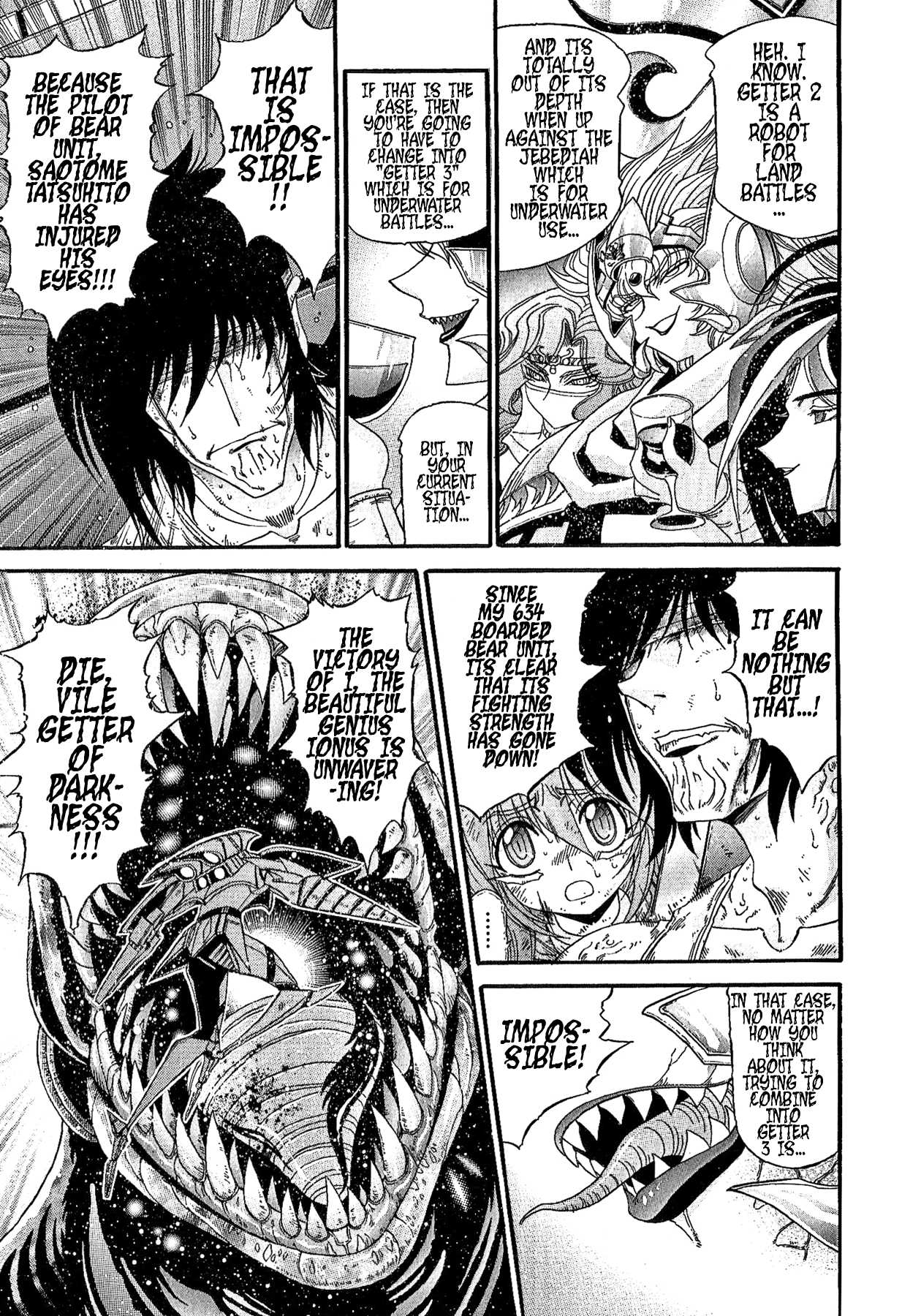 Apocrypha Getter Robo Darkness Chapter 28 page 8 - Chapter 28: Tatsuhito and Musashi #11