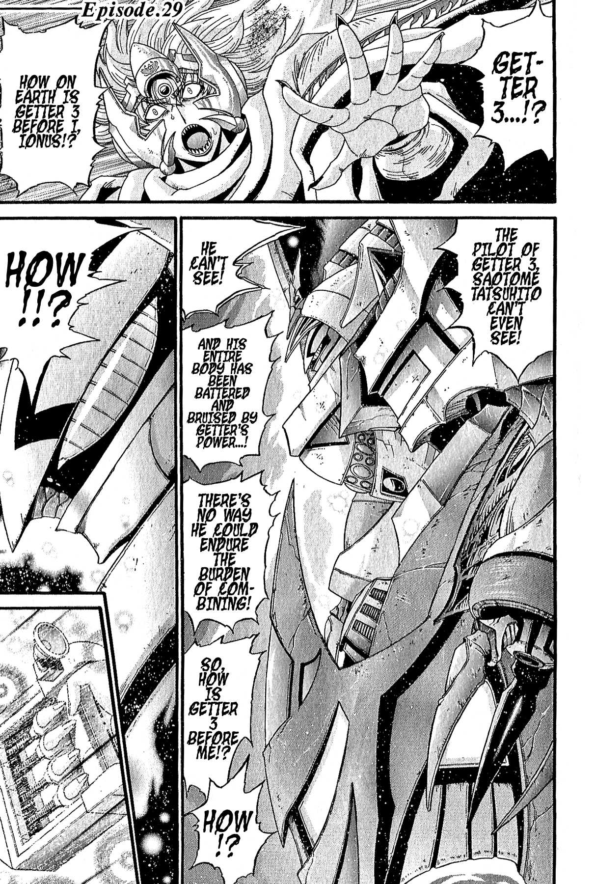 Apocrypha Getter Robo Darkness Chapter 29 page 1 - Chapter 29: Tatsuhito and Musashi #12