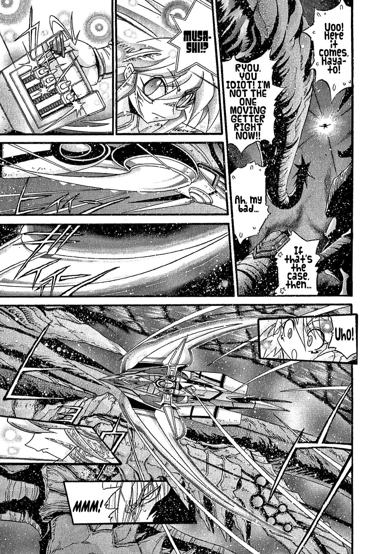 Apocrypha Getter Robo Darkness Chapter 29 page 11 - Chapter 29: Tatsuhito and Musashi #12
