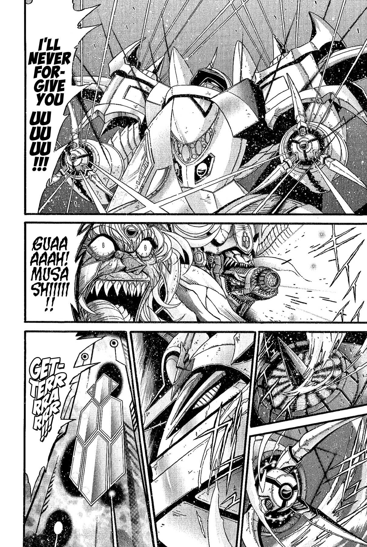 Apocrypha Getter Robo Darkness Chapter 29 page 24 - Chapter 29: Tatsuhito and Musashi #12