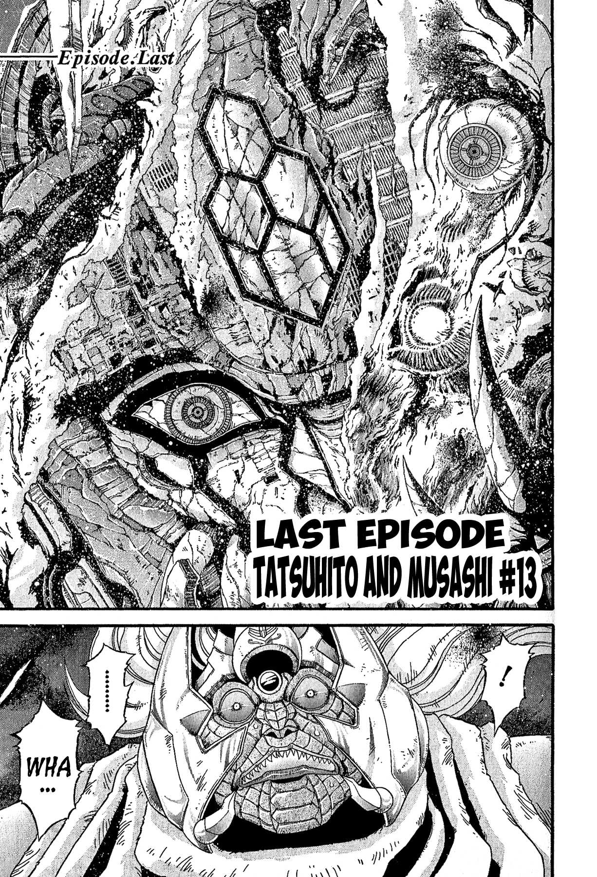 Apocrypha Getter Robo Darkness Chapter 30 page 1 - Chapter 30: Tatsuhito and Musashi #13