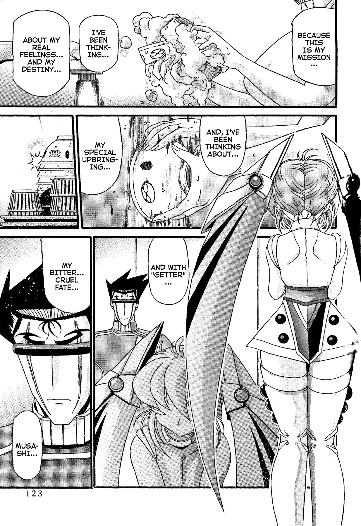 Apocrypha Getter Robo Darkness Chapter 30 page 14 - Chapter 30: Tatsuhito and Musashi #13