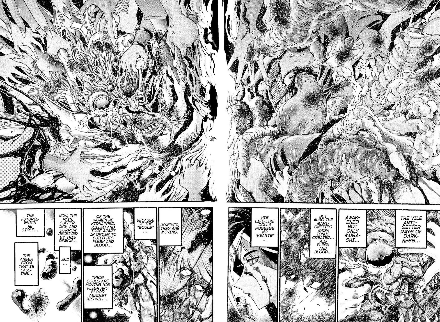 Apocrypha Getter Robo Darkness Chapter 30 page 6 - Chapter 30: Tatsuhito and Musashi #13