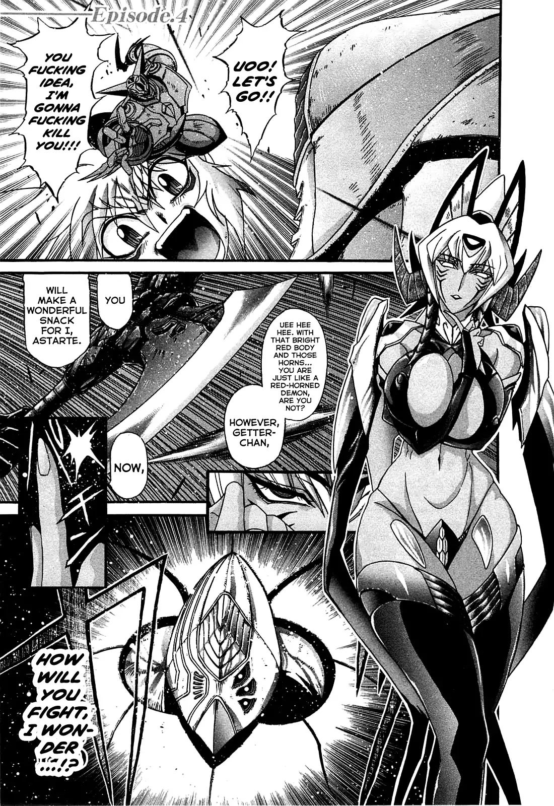 Apocrypha Getter Robo Darkness Chapter 4 page 1 - Chapter 4: Astarte 2