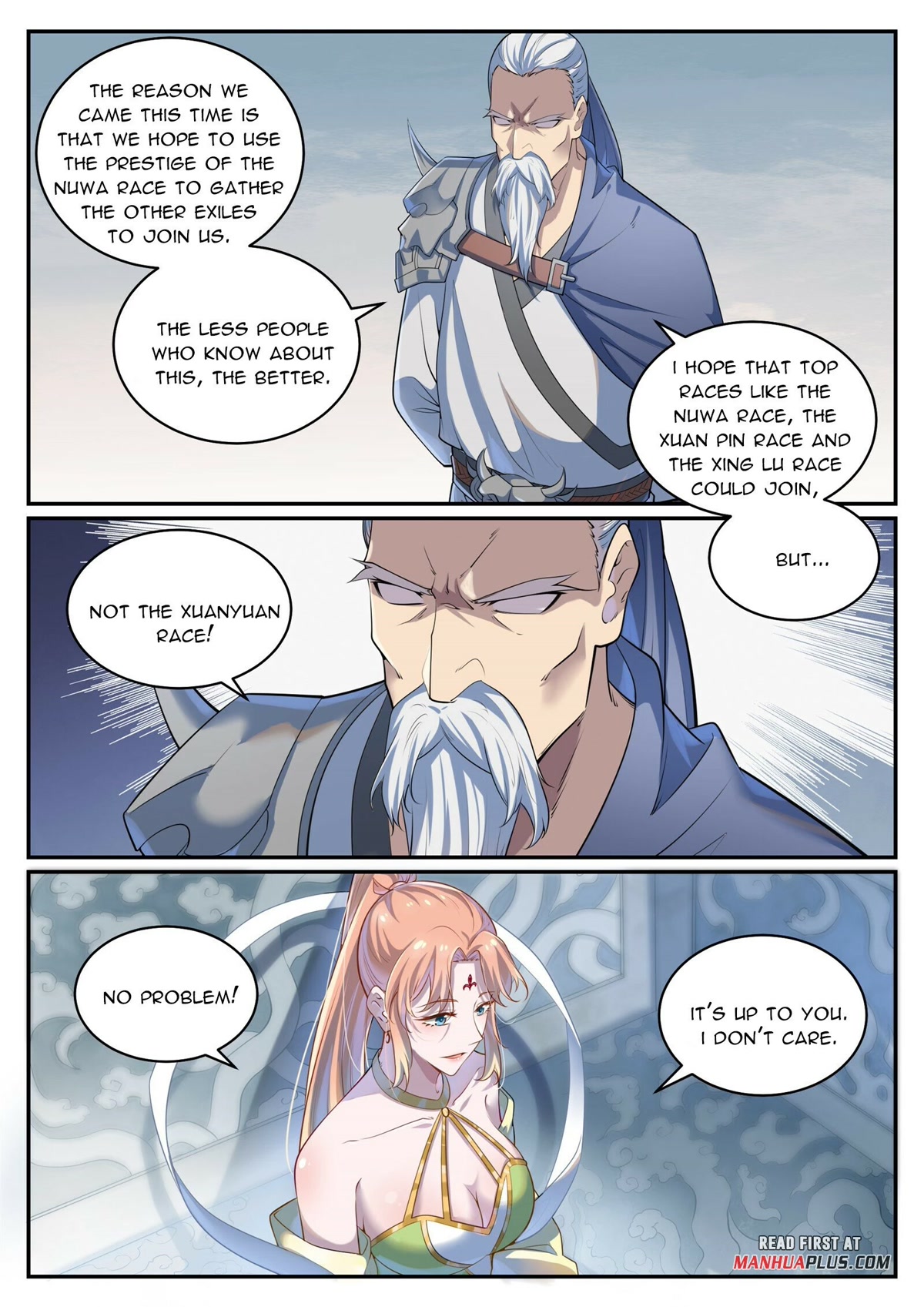 Apotheosis Chapter 1000 page 3 - Chapter 1000
