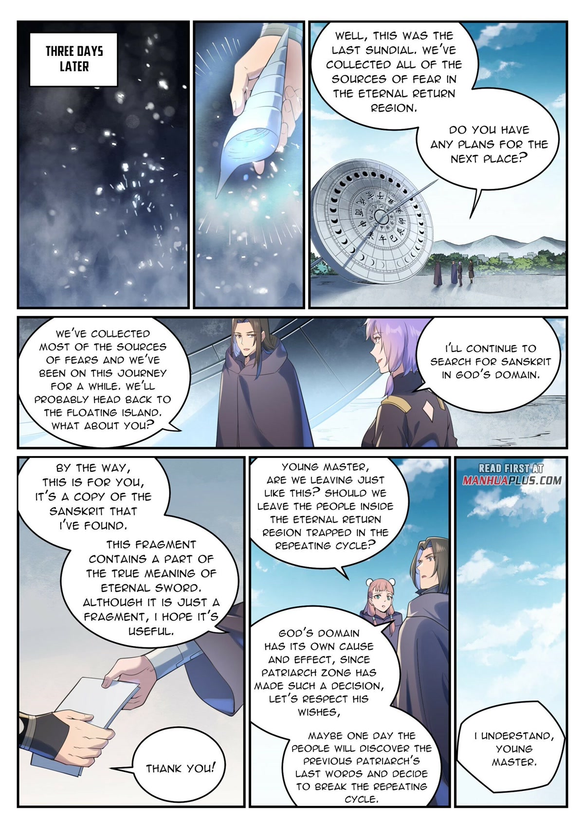 Apotheosis Chapter 1001 page 15 - Chapter 1001