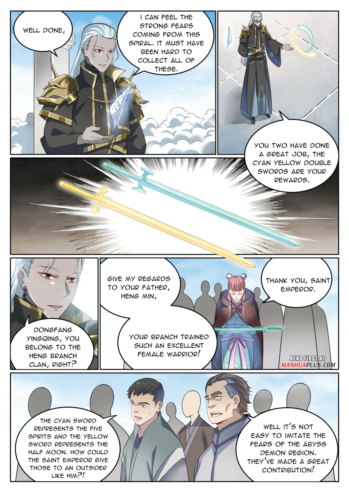Apotheosis Chapter 1003 page 11 - Chapter 1003