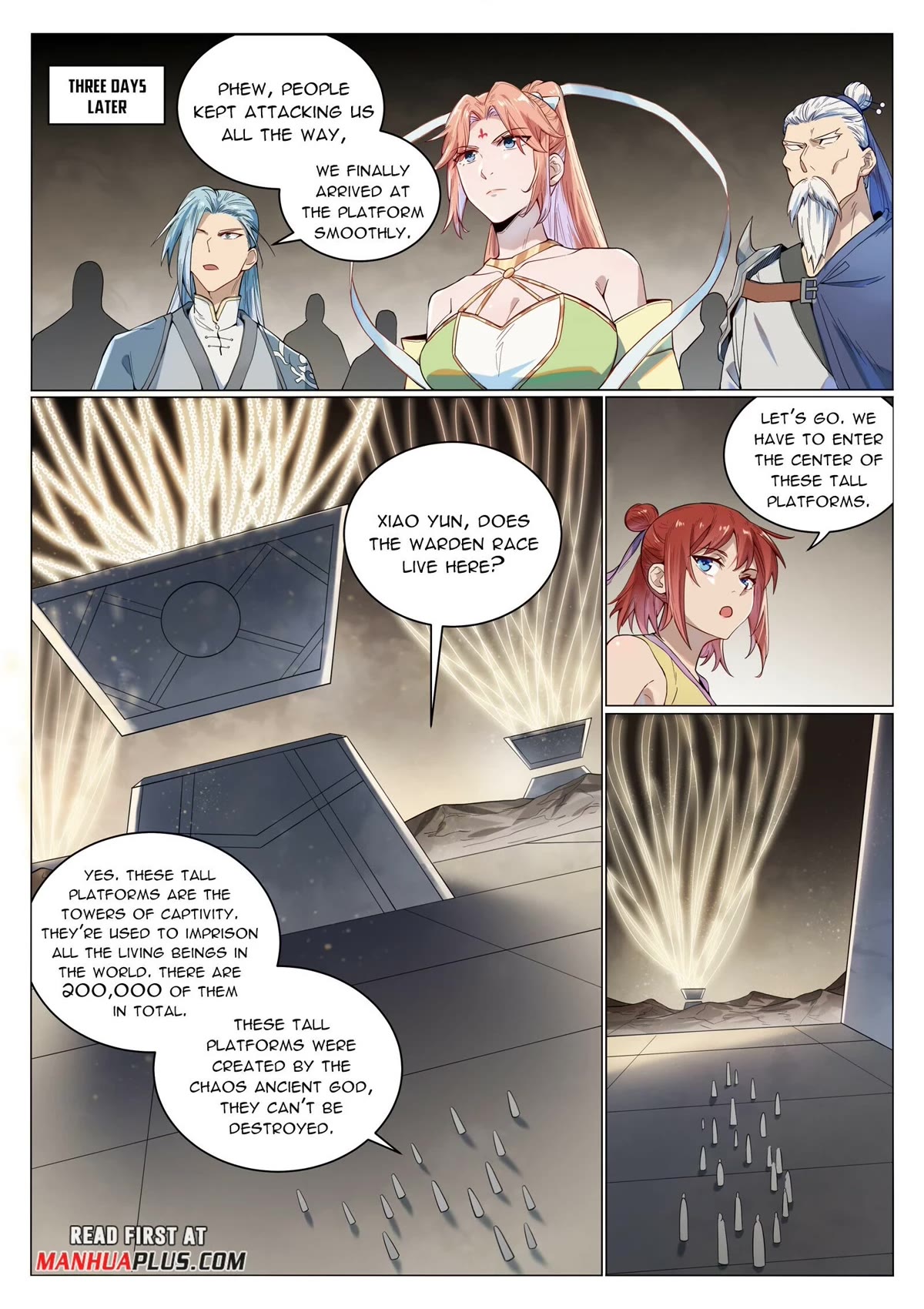 Apotheosis Chapter 1011 page 2 - Chapter 1011