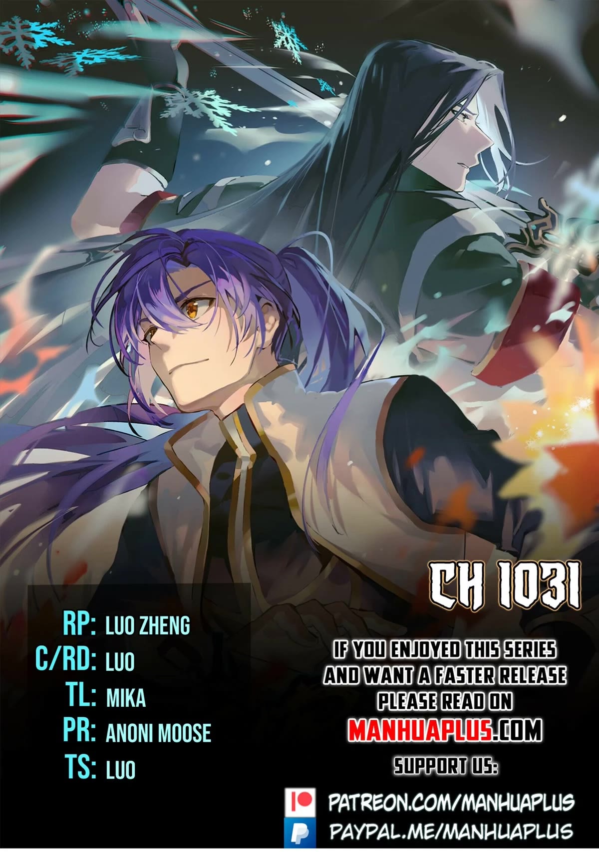 Apotheosis Chapter 1023 page 1 - Chapter 1023