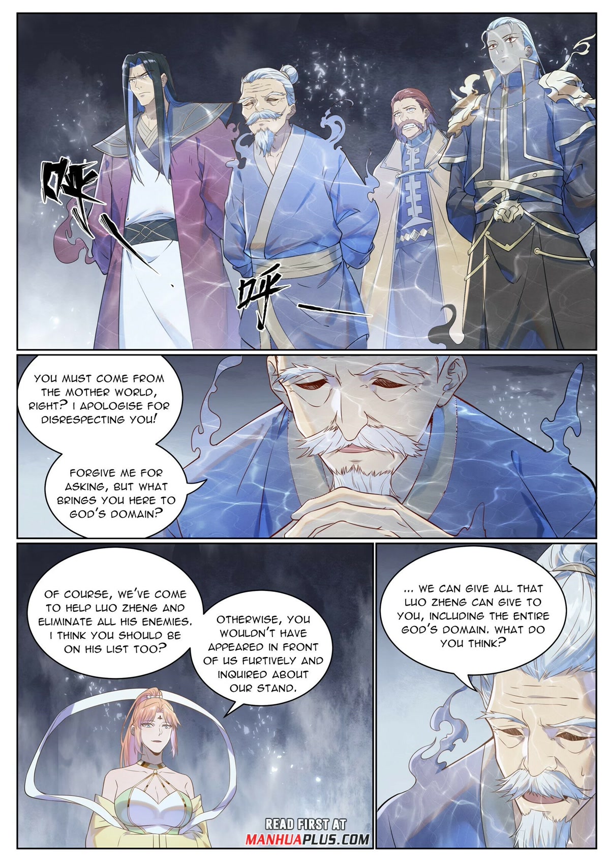 Apotheosis Chapter 1028 page 3 - Chapter 1028