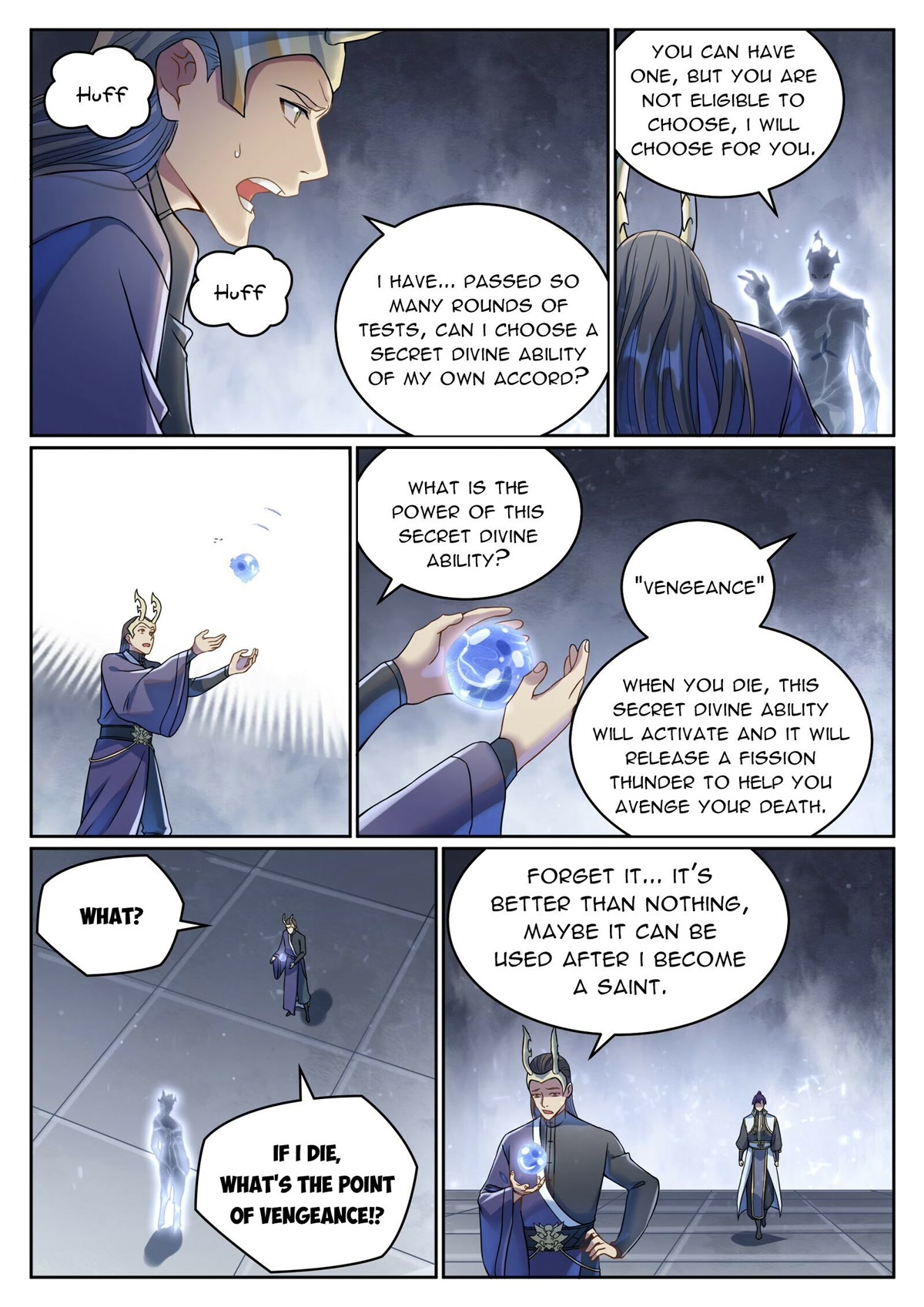Apotheosis Chapter 1039 page 12 - Chapter 1039