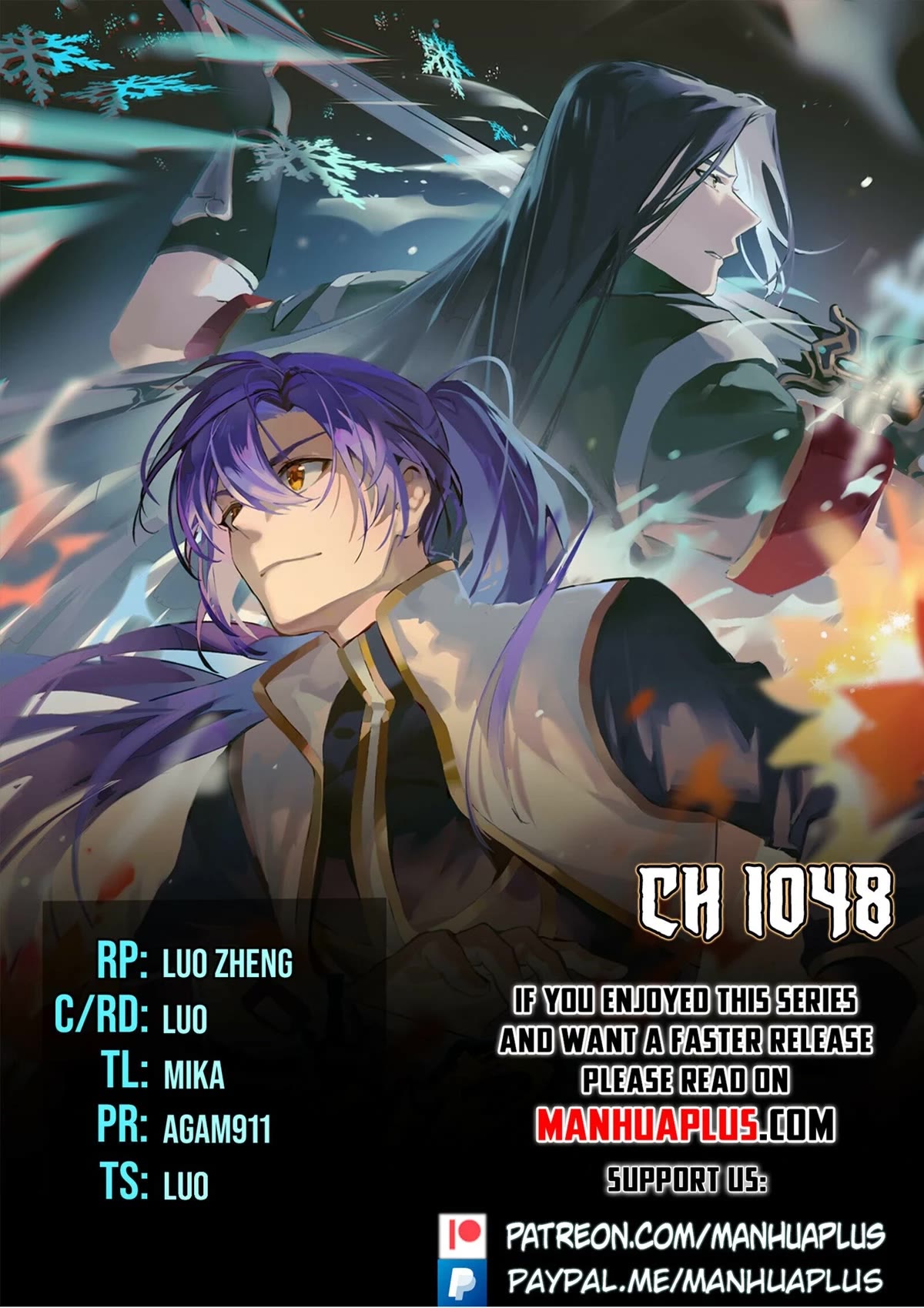 Apotheosis Chapter 1040 page 1 - Chapter 1040