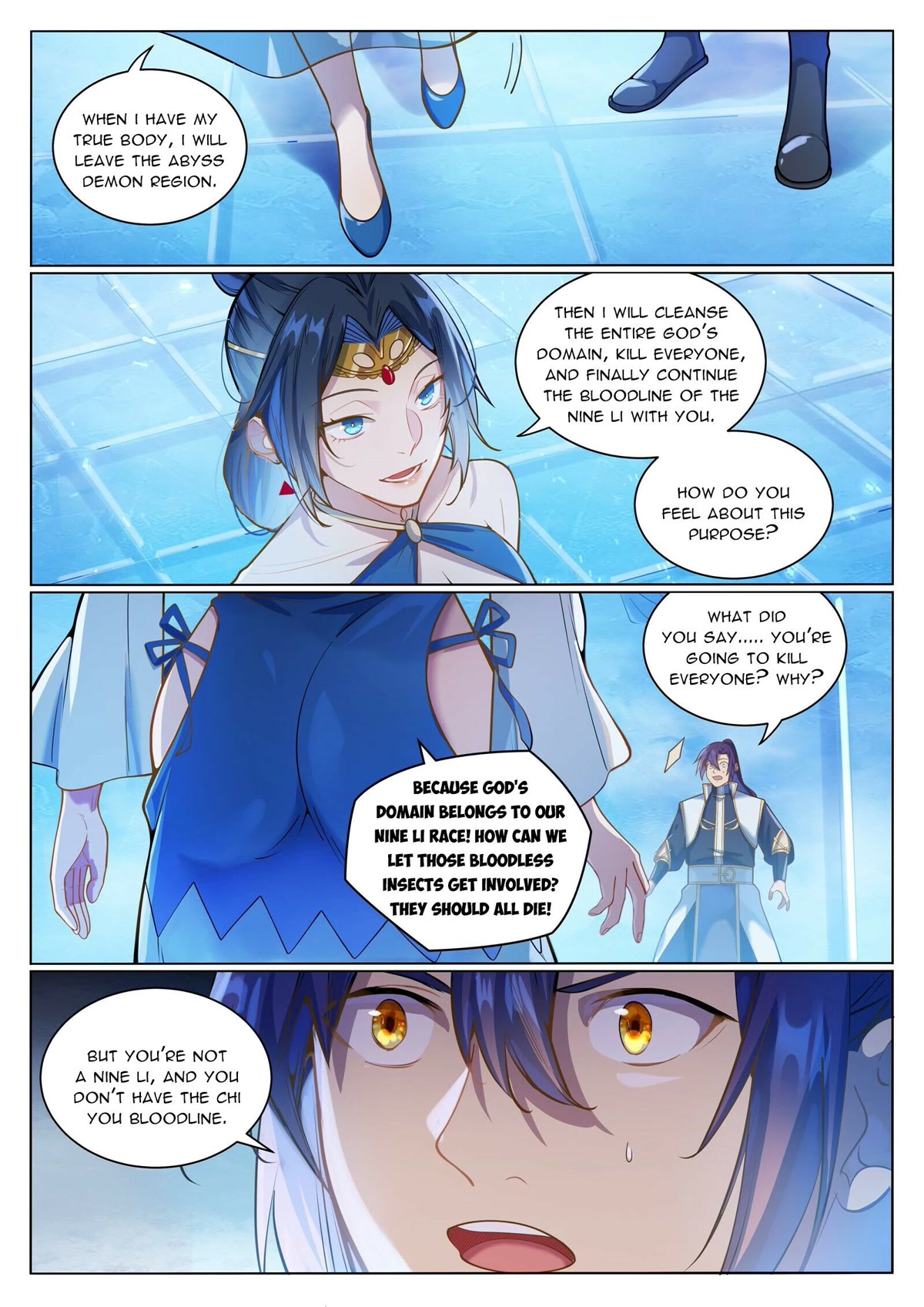 Apotheosis Chapter 1050 page 4 - Chapter 1050